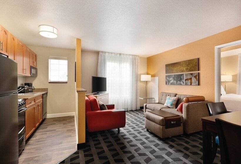 带2个卧室的套房, Towneplace Suites Denver Tech Center