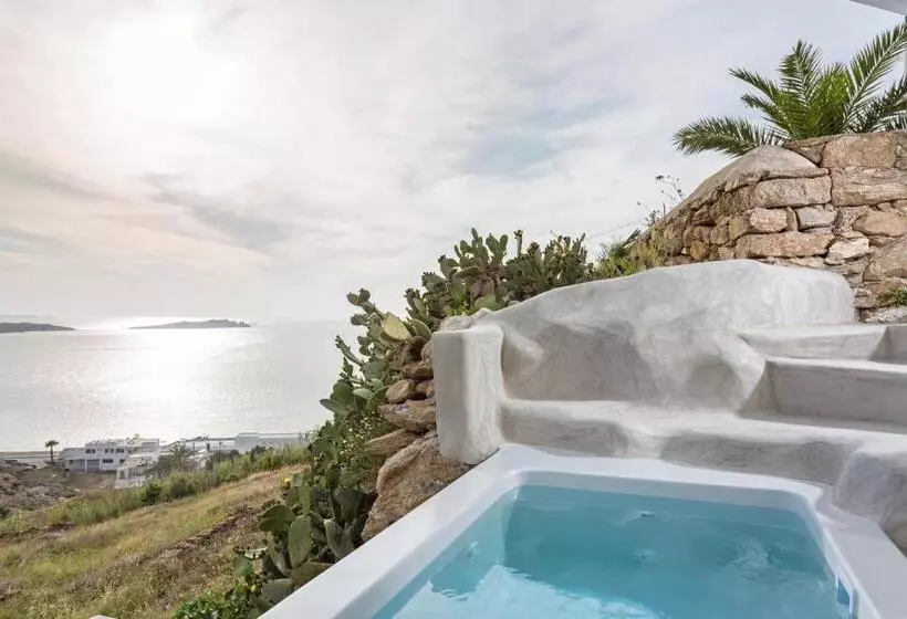 Sviitti Merinäkymä Poreallas, Boheme Mykonos Town Small Luxury Hotels Of The World