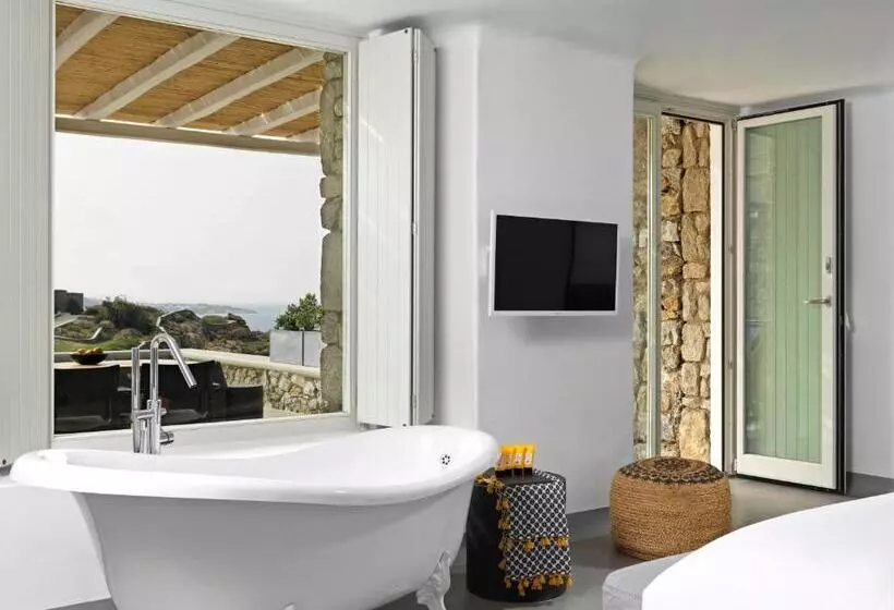 Sviitti Merinäkymä Poreallas, Boheme Mykonos Town Small Luxury Hotels Of The World