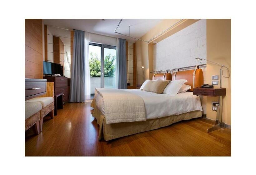 标准间侧面带海景, Towers Hotel Stabiae Sorrento Coast