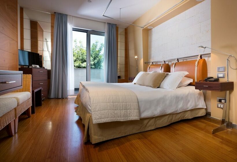 标准间侧面带海景, Towers Hotel Stabiae Sorrento Coast