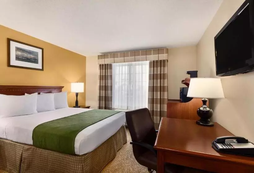 キングサイズベッドのスタンダードルーム, Country Inn & Suites By Radisson, Marion, Oh