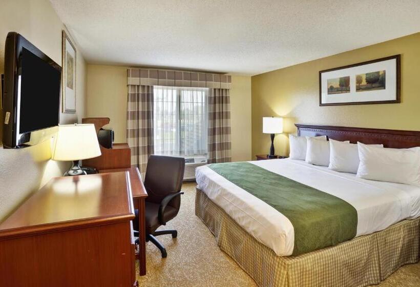 غرفة قياسية سرير كينج لذوى الإحتياجات الخاصة, Country Inn & Suites By Radisson, Marion, Oh