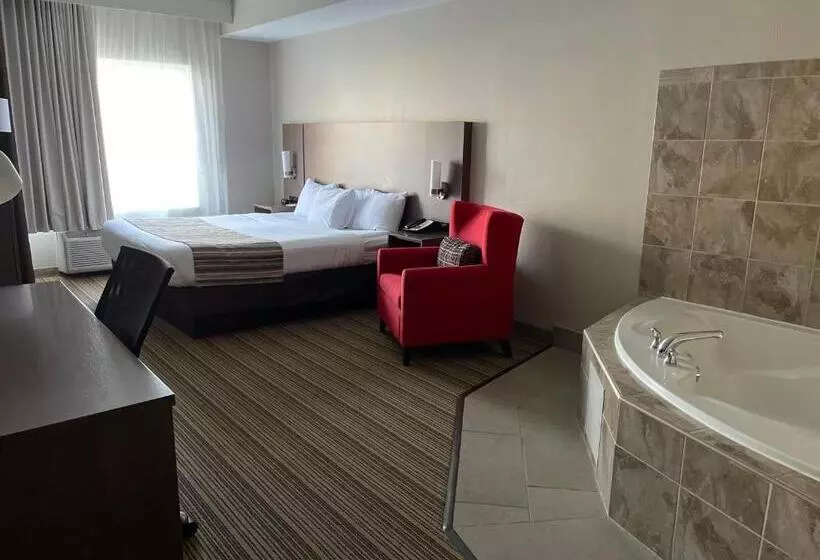 キングサイズベッドのスイートルーム, Country Inn & Suites By Radisson, Prairie Du Chien, Wi