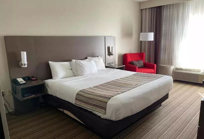 キングサイズベッドのスタンダードルーム, Country Inn & Suites By Radisson, Prairie Du Chien, Wi