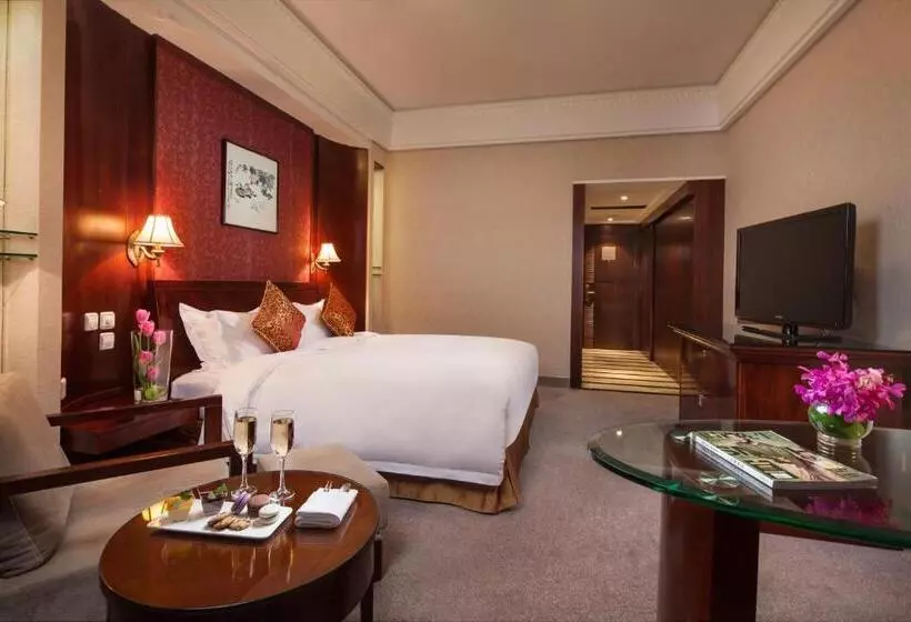 Deluxe-huone King-vuode, Overseas Chinese Hotel Wenzhou