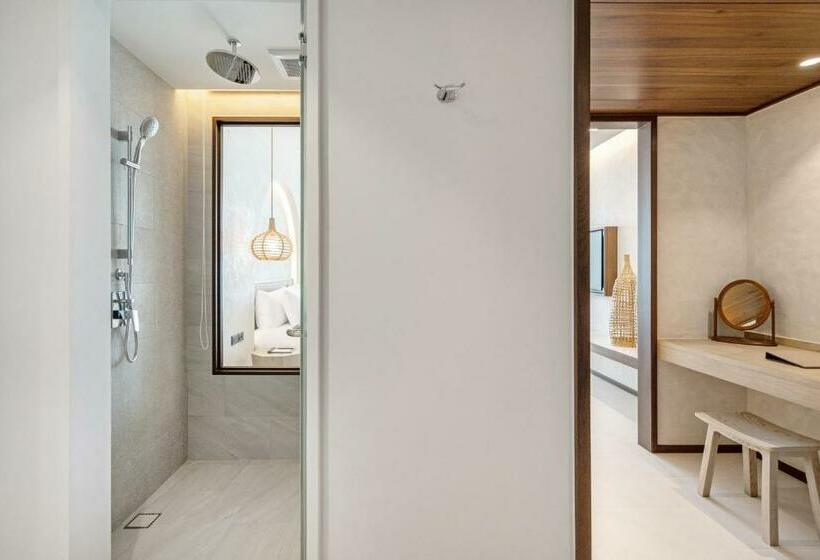 חדר דחוקס עם מיטת קינג, Vala Hua Hin   Nu Chapter Hotels