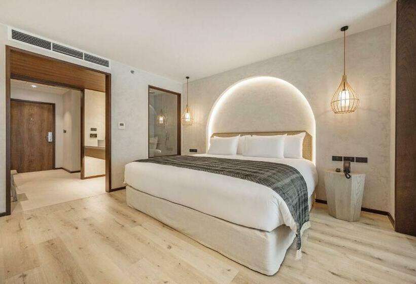 חדר דחוקס עם מיטת קינג, Vala Hua Hin   Nu Chapter Hotels