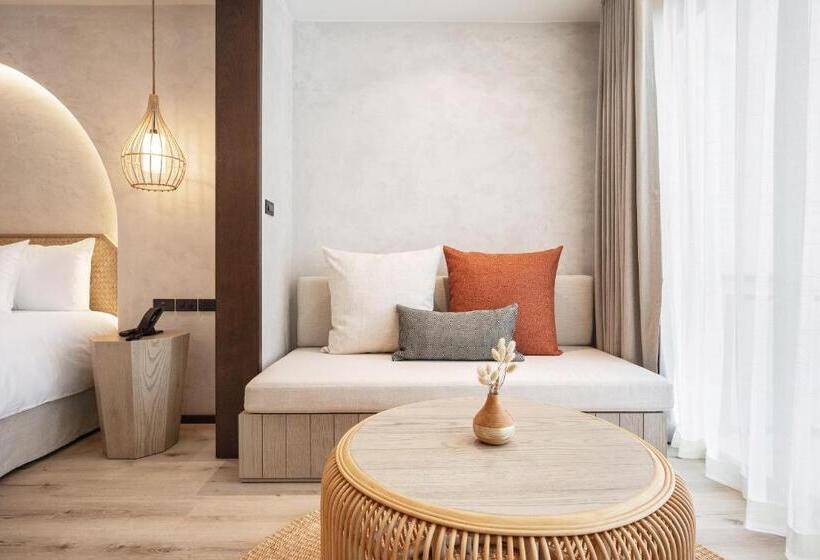 חדר דחוקס עם מיטת קינג, Vala Hua Hin   Nu Chapter Hotels