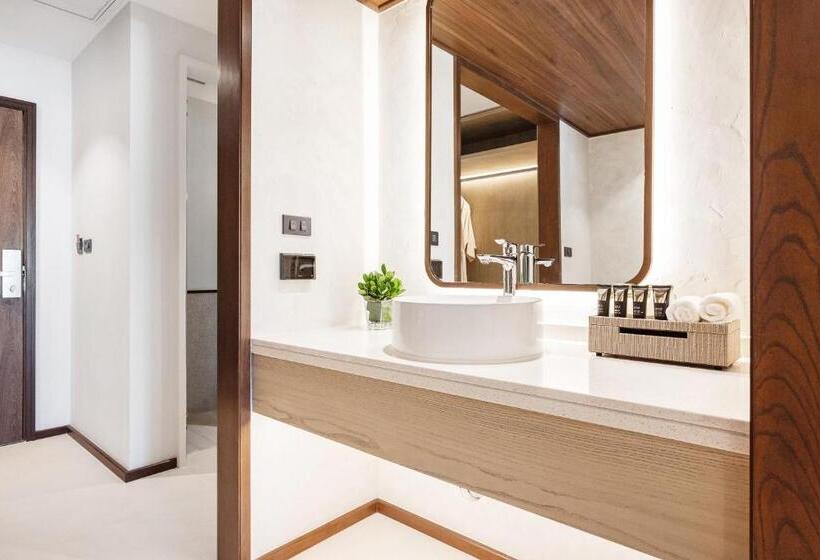 חדר דחוקס עם מיטת קינג, Vala Hua Hin   Nu Chapter Hotels