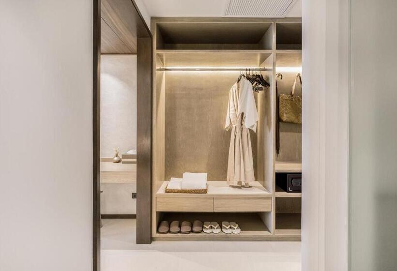 חדר דחוקס עם מיטת קינג, Vala Hua Hin   Nu Chapter Hotels