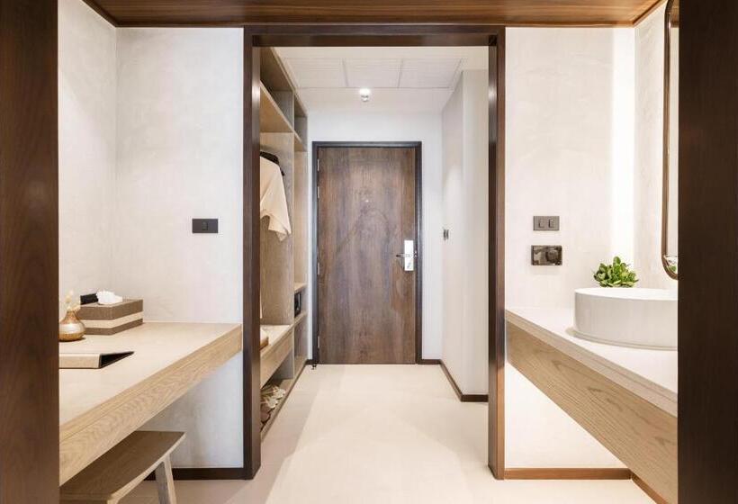 חדר דחוקס עם מיטת קינג, Vala Hua Hin   Nu Chapter Hotels