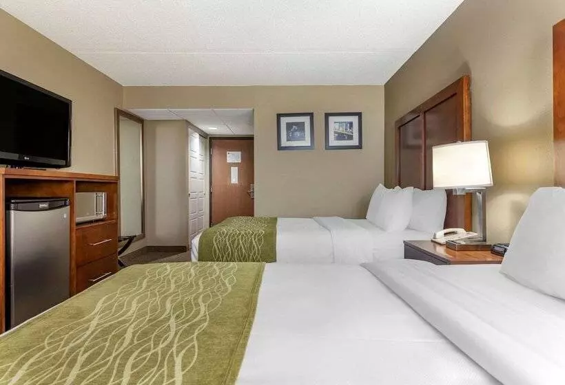 ２ダブルベッドのスタンダードルーム, Comfort Inn Cranberry Twp