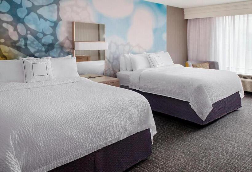 ２ダブルベッドのスタンダードルーム, Courtyard Charlotte City Center