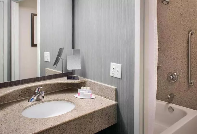 اتاق لوکس با تخت بزرگ, Courtyard Charlotte City Center