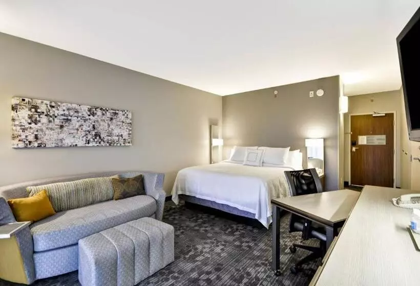 身障者適用キングサイズベッドルーム, Courtyard By Marriott Dalton