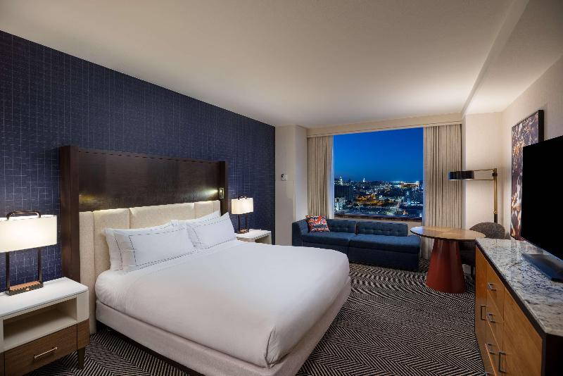 חדר סטנדרט עם מיטת קינג, Hilton Austin