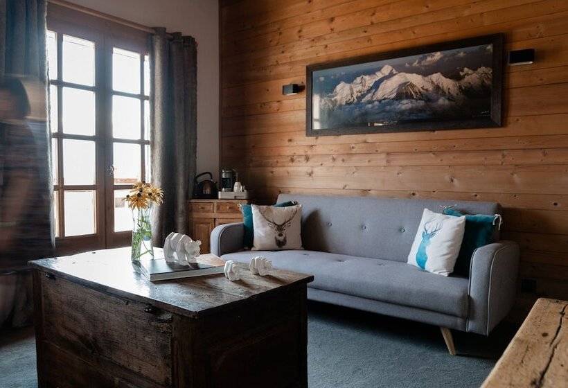 סוויטת ג'וניור, Hôtel Les Roches Fleuries