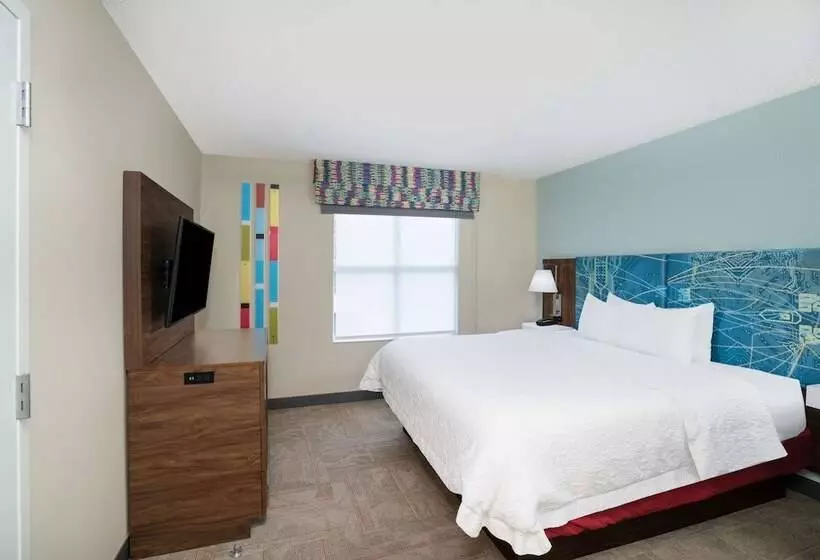 سوئیت با تخت بزرگ, Hampton Inn & Suites By Hilton West Little Rock