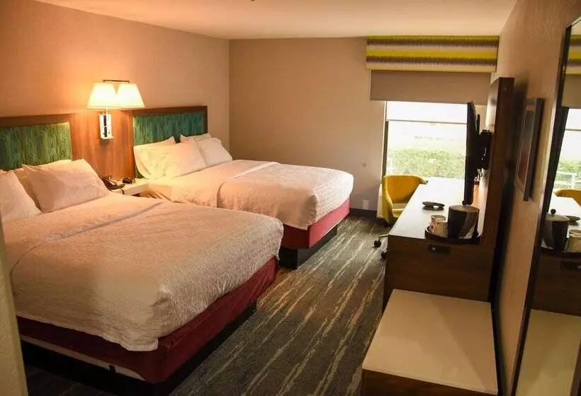 ２ダブルベッドのスタンダードルーム, Hampton Inn Athens