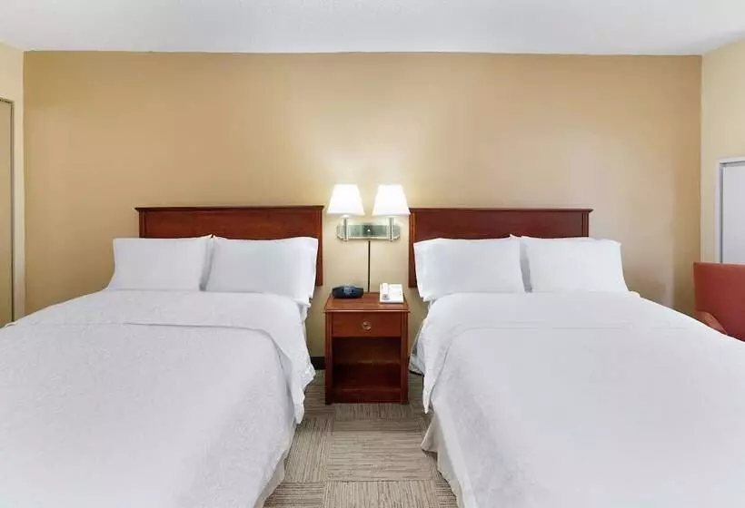 اتاق استاندارد با 2 تخت دوبل, Hampton Inn Columbus North