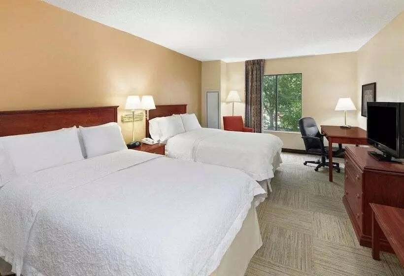 اتاق استاندارد با 2 تخت دوبل, Hampton Inn Columbus North