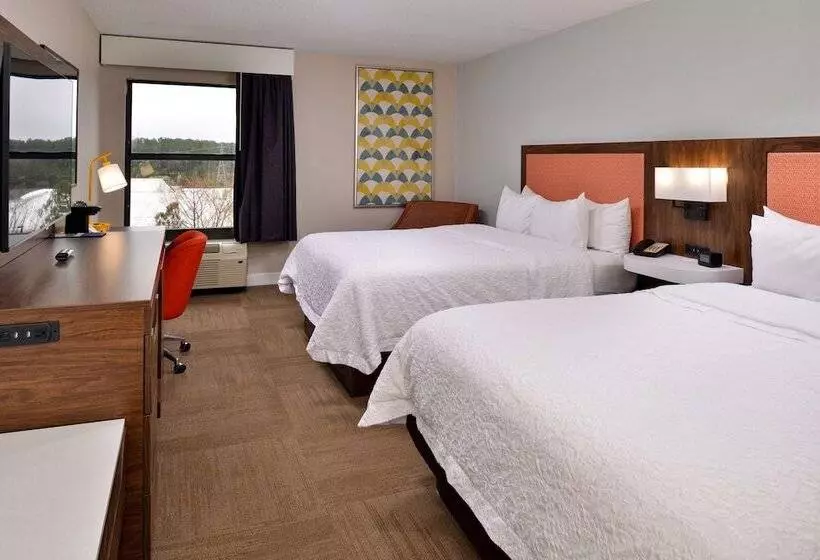 ２ダブルベッドのスタンダードルーム, Hampton Inn Henderson