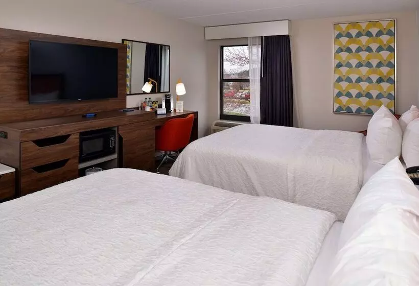 ２ダブルベッドのスタンダードルーム, Hampton Inn Henderson
