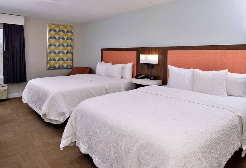 스탠다드 룸 더블 침대 2개, Hampton Inn Henderson