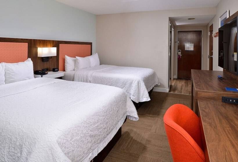 스탠다드 룸 더블 침대 2개, Hampton Inn Henderson