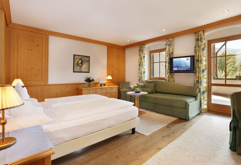 חדר קלאסי עם נוף להרים, Restaurant Langgenhof