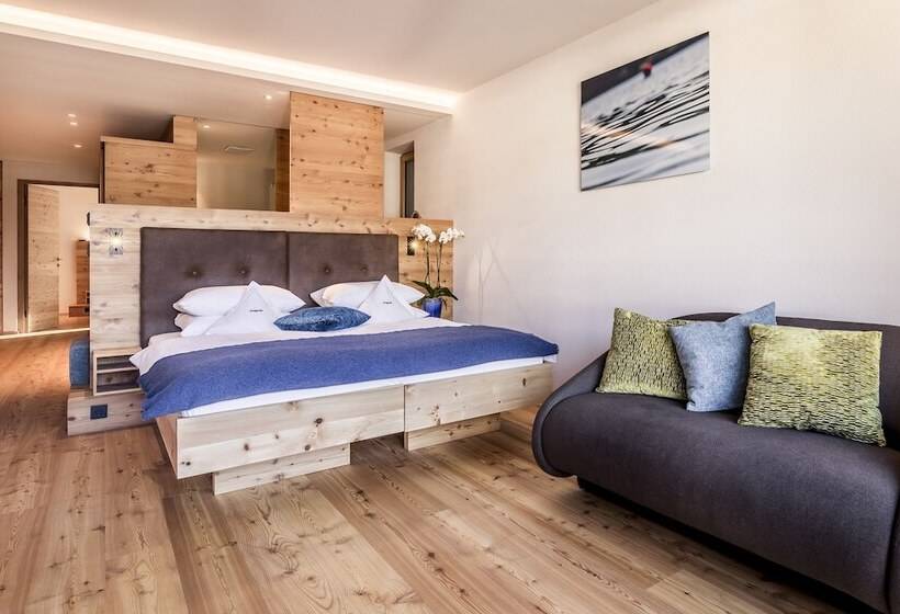 חדר משפחתי נוף לגינה, Restaurant Langgenhof