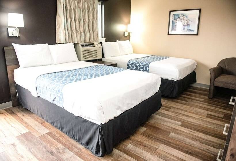 带2个双人床的标准工作室, Suburban Studios Charlotteballantyne