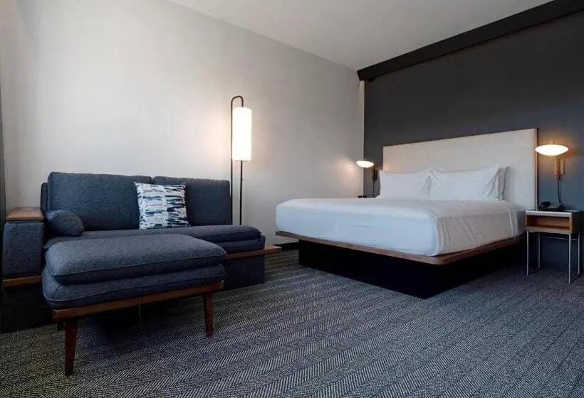 キングサイズベッドのスタンダードルーム, Courtyard By Marriott Marina Del Rey