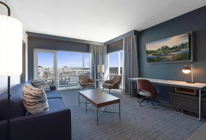 キングサイズベッドのスイートルーム, Courtyard By Marriott Marina Del Rey