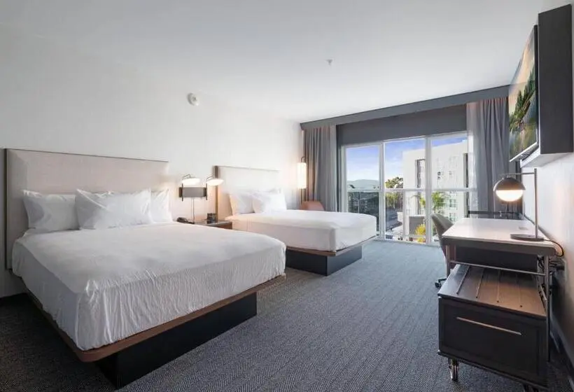 身障者適用スタンダードルーム, Courtyard By Marriott Marina Del Rey