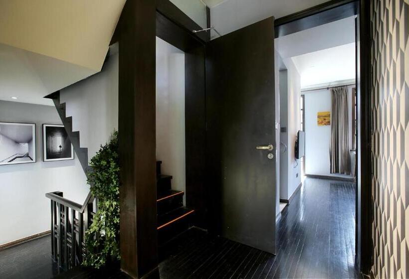 Familiekamer, Shanghai Downtown Hills Boutique Guesthouse   Near Metro Line 7, Exit 3, Changping Road