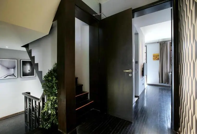 اتاق استاندارد با چشم‌انداز باغ, Shanghai Downtown Hills Boutique Guesthouse   Near Metro Line 7, Exit 3, Changping Road