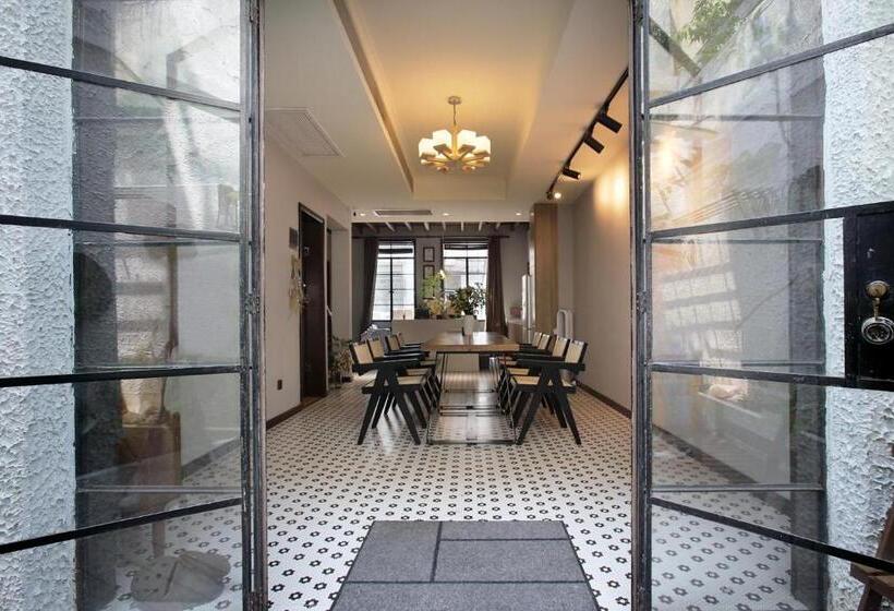 스탠다드 내측 룸, Shanghai Downtown Hills Boutique Guesthouse   Near Metro Line 7, Exit 3, Changping Road