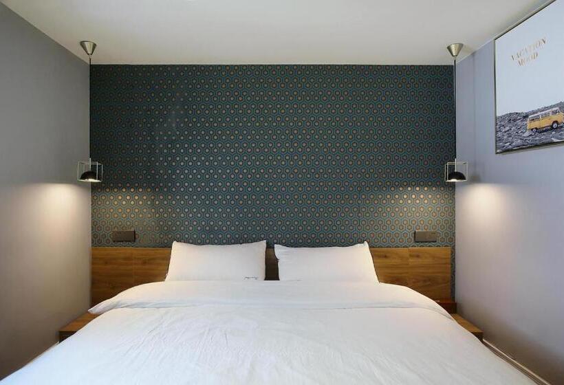 Standaardkamer aan de Binnenplaats, Shanghai Downtown Hills Boutique Guesthouse   Near Metro Line 7, Exit 3, Changping Road