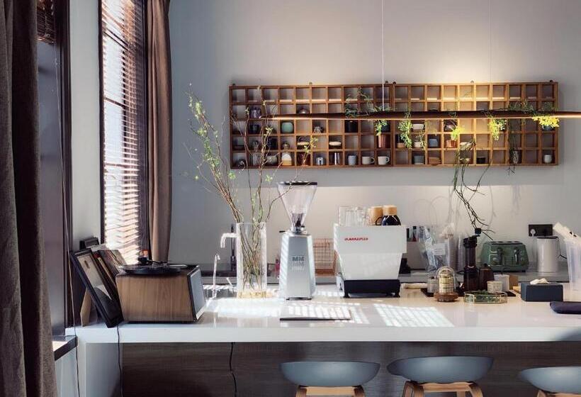 Standaardkamer met Balkon, Shanghai Downtown Hills Boutique Guesthouse   Near Metro Line 7, Exit 3, Changping Road