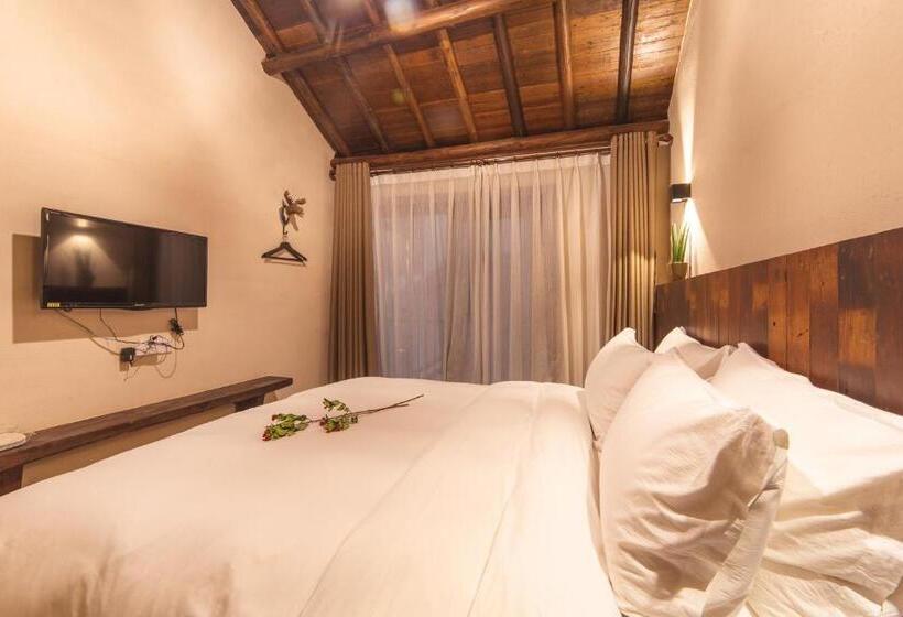 스탠다드 테라스 룸, Mohe Hostel