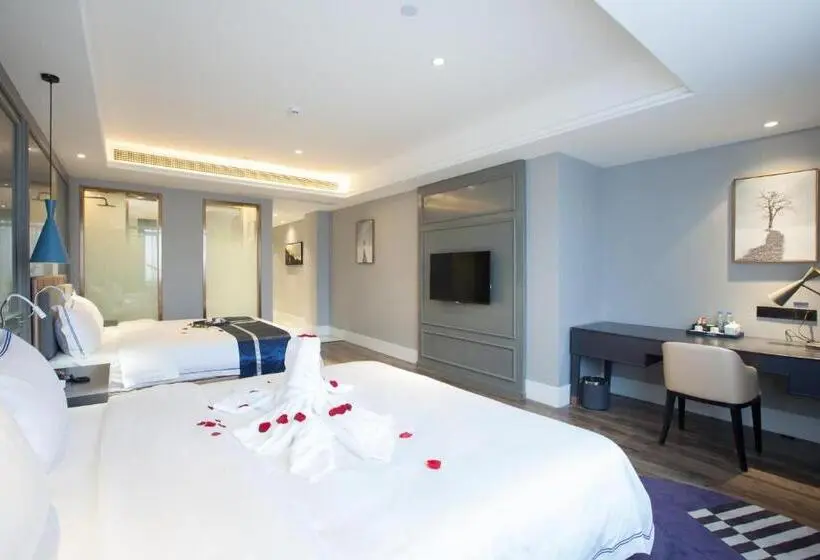 デラックスファミリールーム, Lanou Hotel Yingtan Yuehu District Yanjiang Road