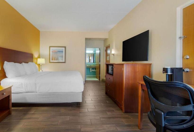 스탠다드 룸 킹사이즈 침대, Best Western Plus Wilmington/wrightsville Beach