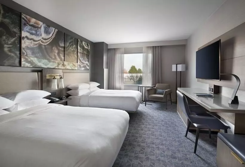 ２ダブルベッドのスタンダードルーム, Bethesda North Marriott Hotel & Conference Center