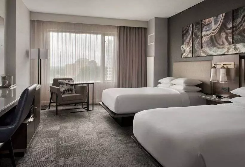 ２ダブルベッドのスタンダードルーム, Bethesda North Marriott Hotel & Conference Center