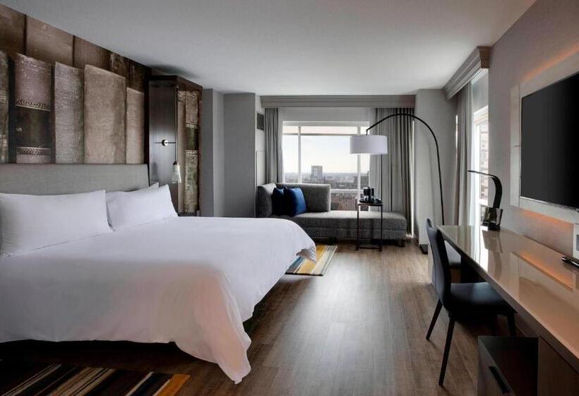 带大床的标准间, Louisville Marriott Downtown