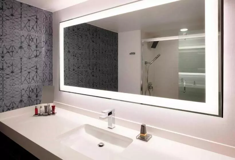 اتاق لوکس با تخت بزرگ, Louisville Marriott Downtown