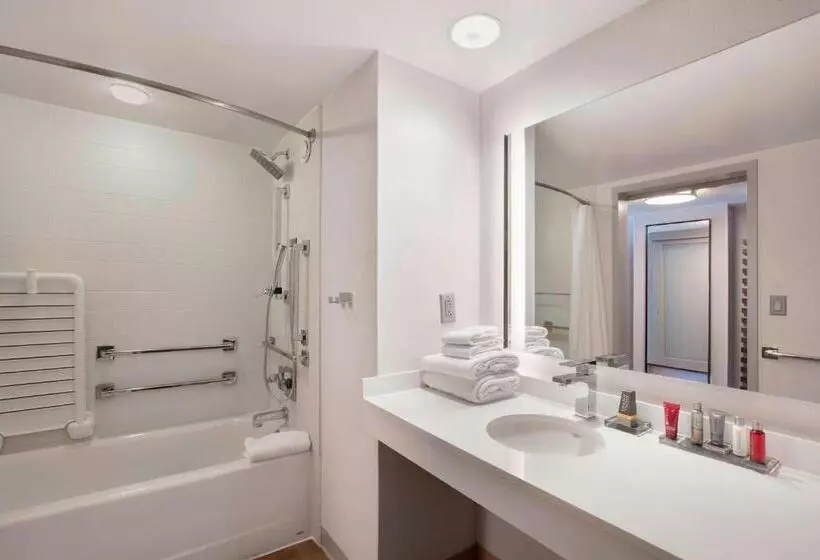 اتاق استاندارد با تخت بزرگ برای معلولان, Louisville Marriott Downtown