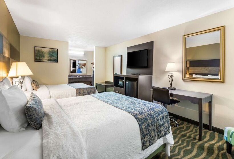 غرفه قياسيه سريرين مزدوجين, Rodeway Inn